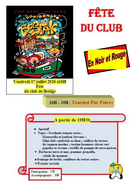 Prochaines dates à noter