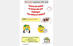 Tournoi de rentrée
