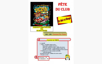 Prochaines dates à noter