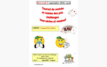 Tournoi de rentrée