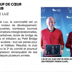 Coup de cœur dans "L'As de Tréfle"